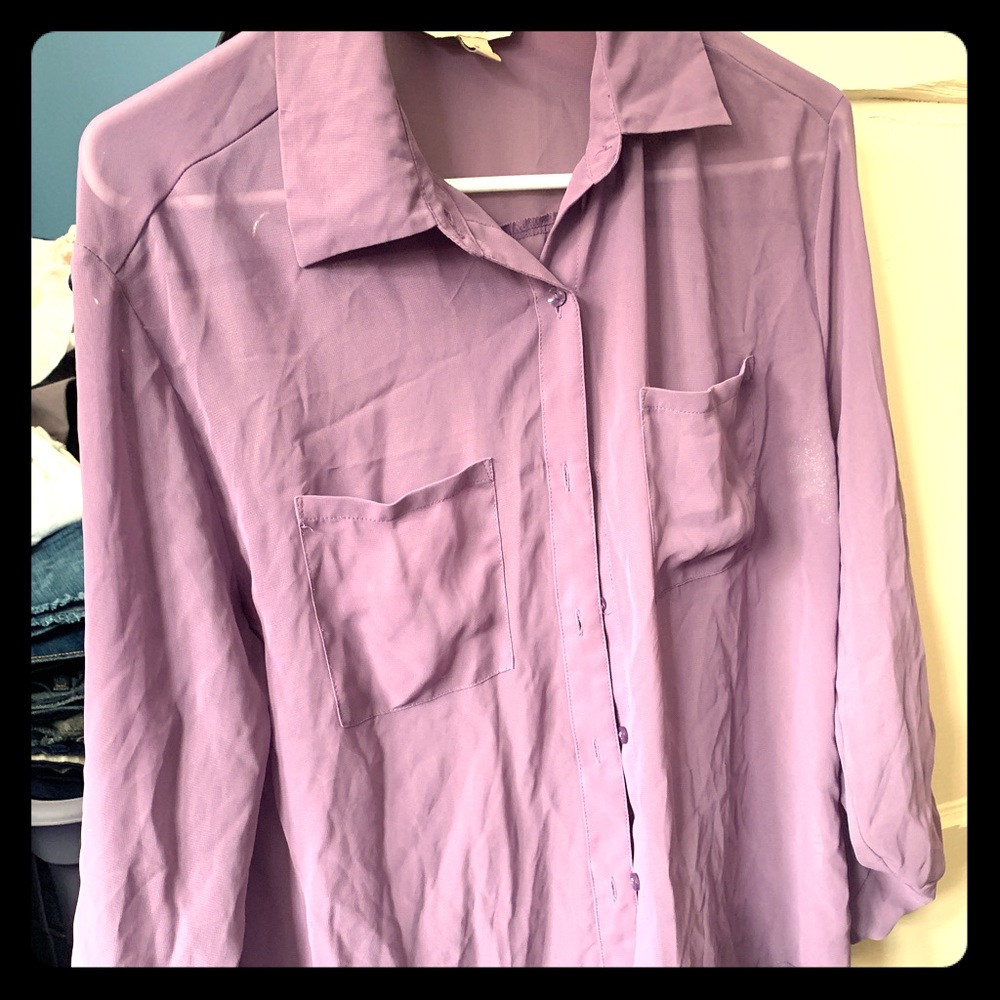 Purple blouse
